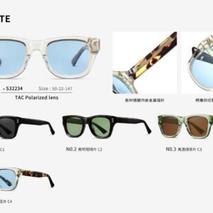 Men Acetate Sunglasses