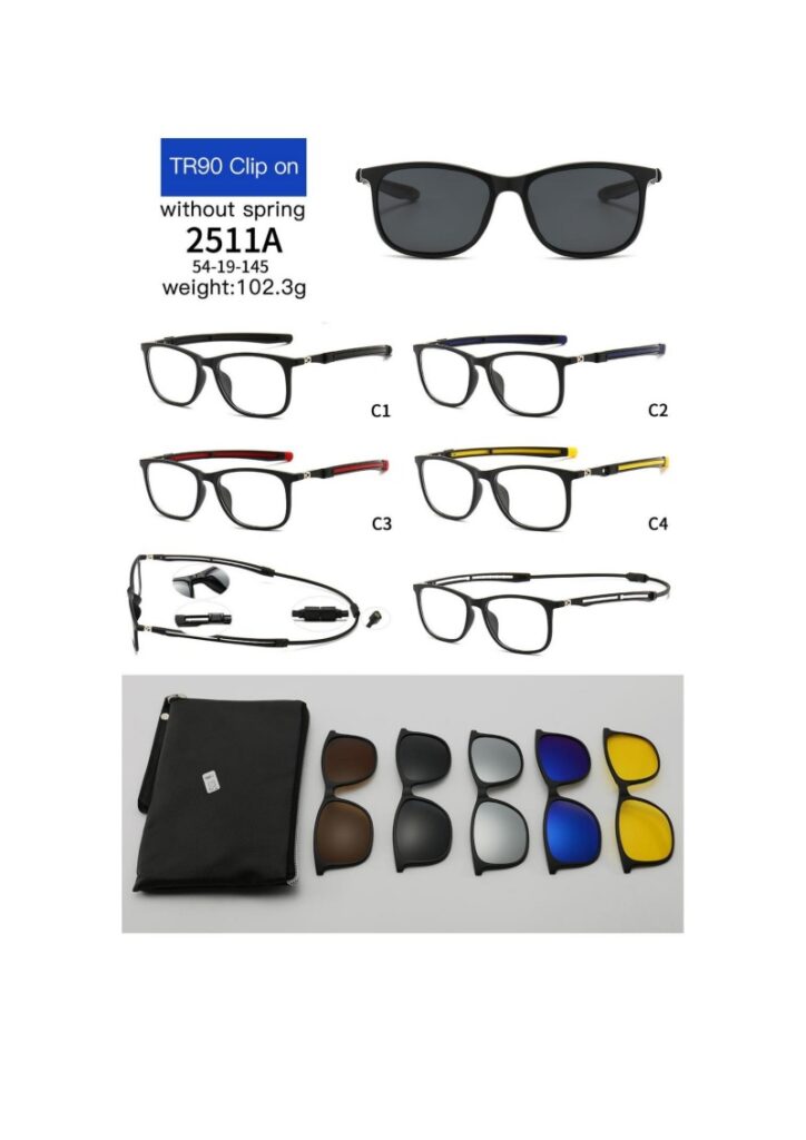 Polarized Sporting Clip on Glasses