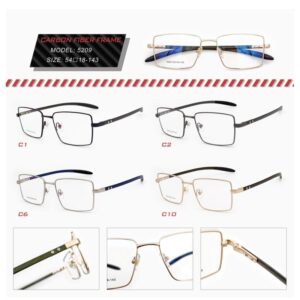 Carbon Fiber Optical Frames/Rimless Glasses
