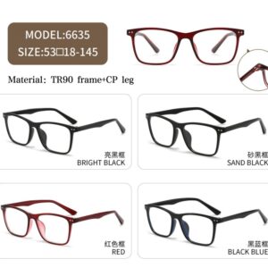 Anti Blue light TR90 CP Optical Frames