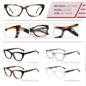 Luxury Ladies Acetate Optical Frames