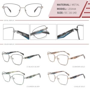 Premium Ladies Metal Acetate Optical Frames