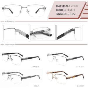 Premium Men Metal Optical Frames