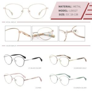 Classic Teenagers Metal Optical Frames