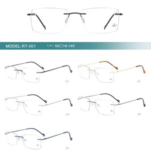 Fashion Rimless Optical Frames
