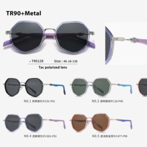 Kids Metal  Polarized Sunglasses