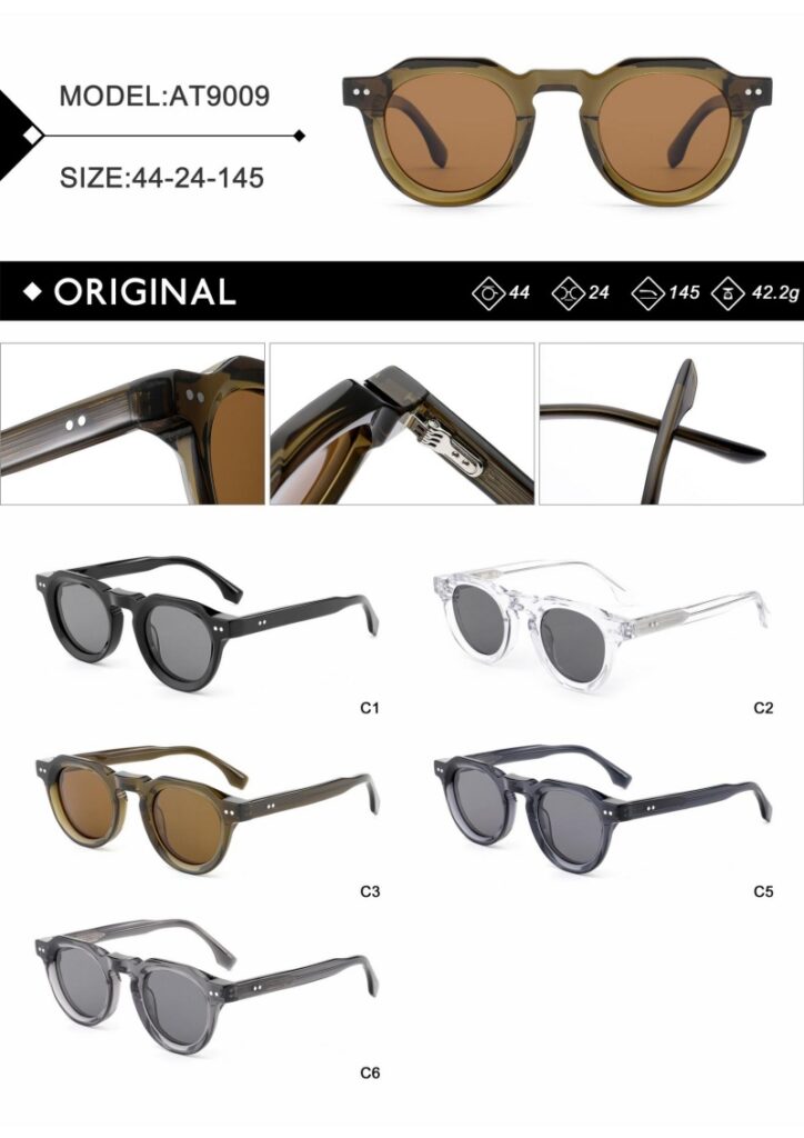 Retro Bold Acetate Sunglasses