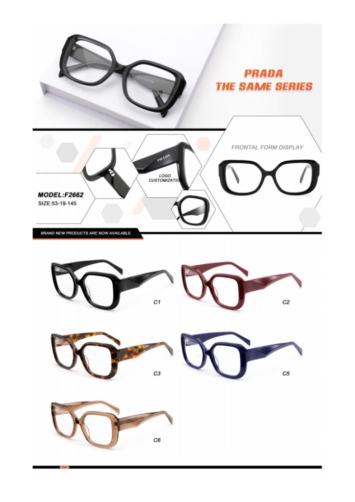 Prada Series Acetate Optical Frames