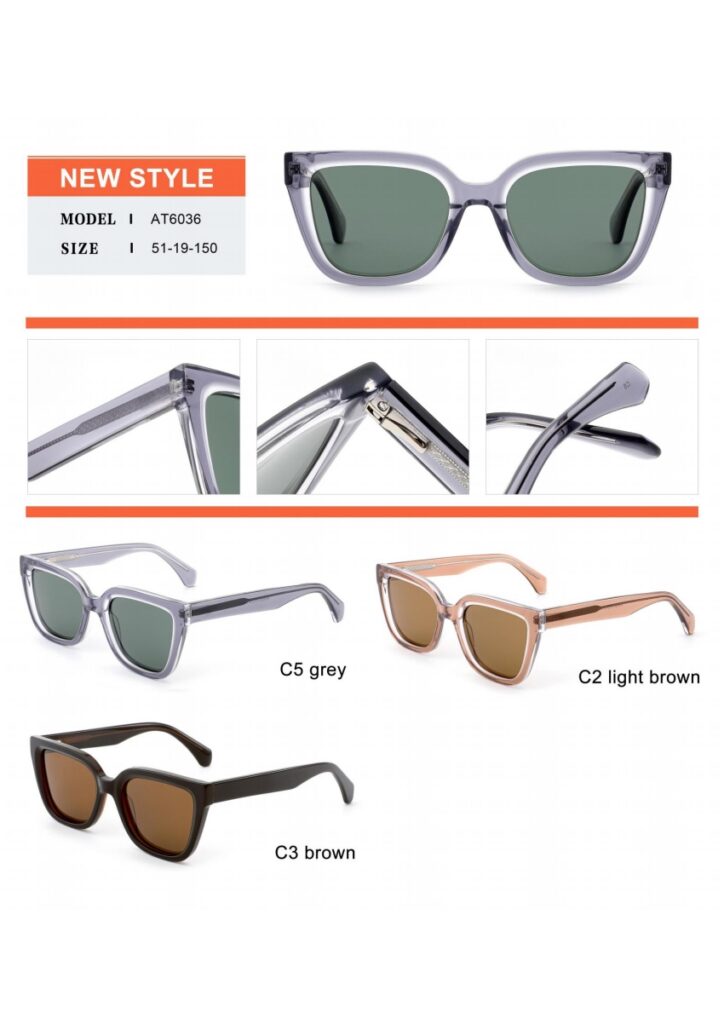A Classic Fashion Acetate Sunglasses