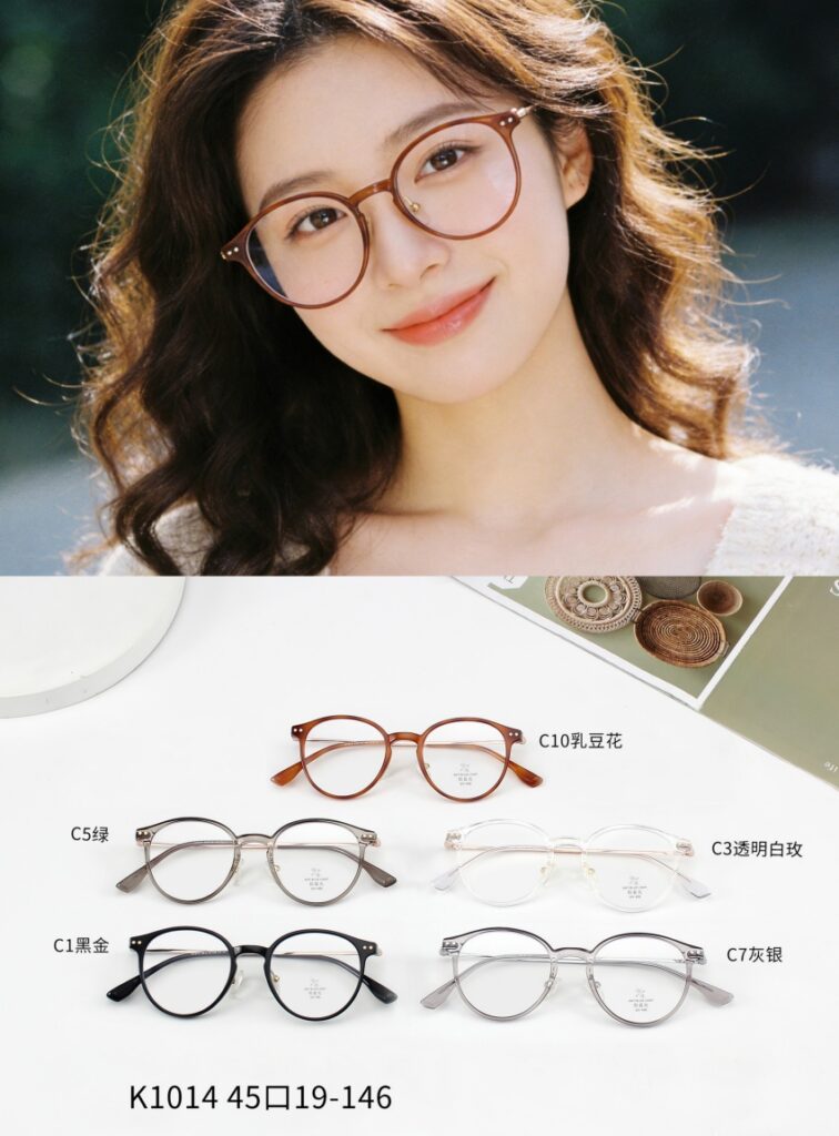 A Fashion TR Metal Combination Optical Frames
