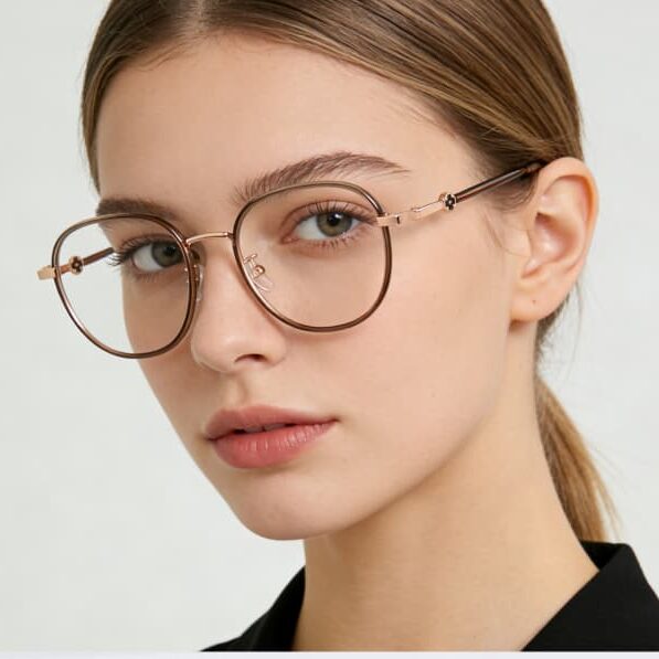 A TR and Metal Blue light blocking glasses