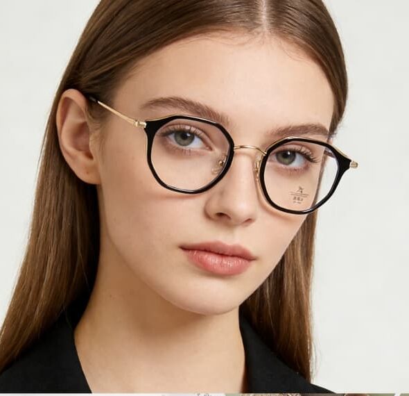 A TR and Metal Blue light blocking glasses