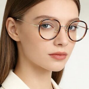 A Fashion TR Rim Metal Optical Frames