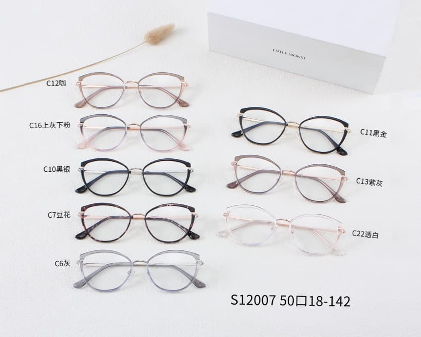 A Cat Eye Shape TR Anti blue light Glasses