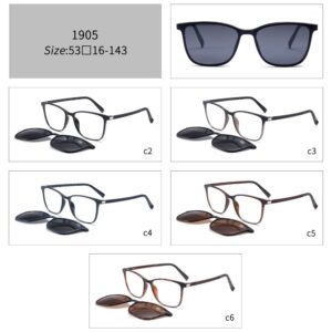 A Classic Ultem Clip On Glasses