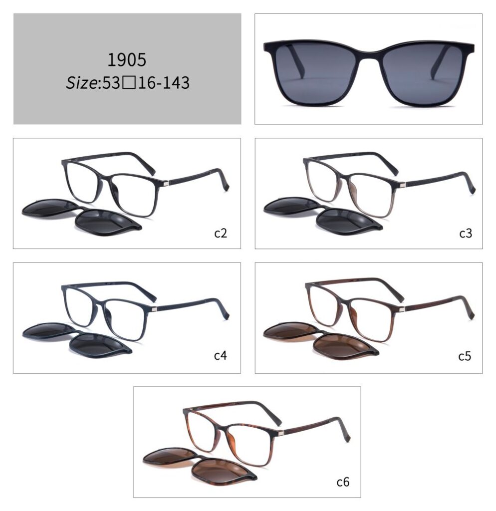A Classic Ultem Clip On Glasses
