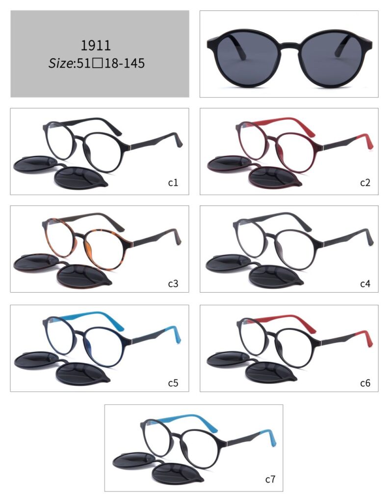 A Classic Ultem Clip On Glasses